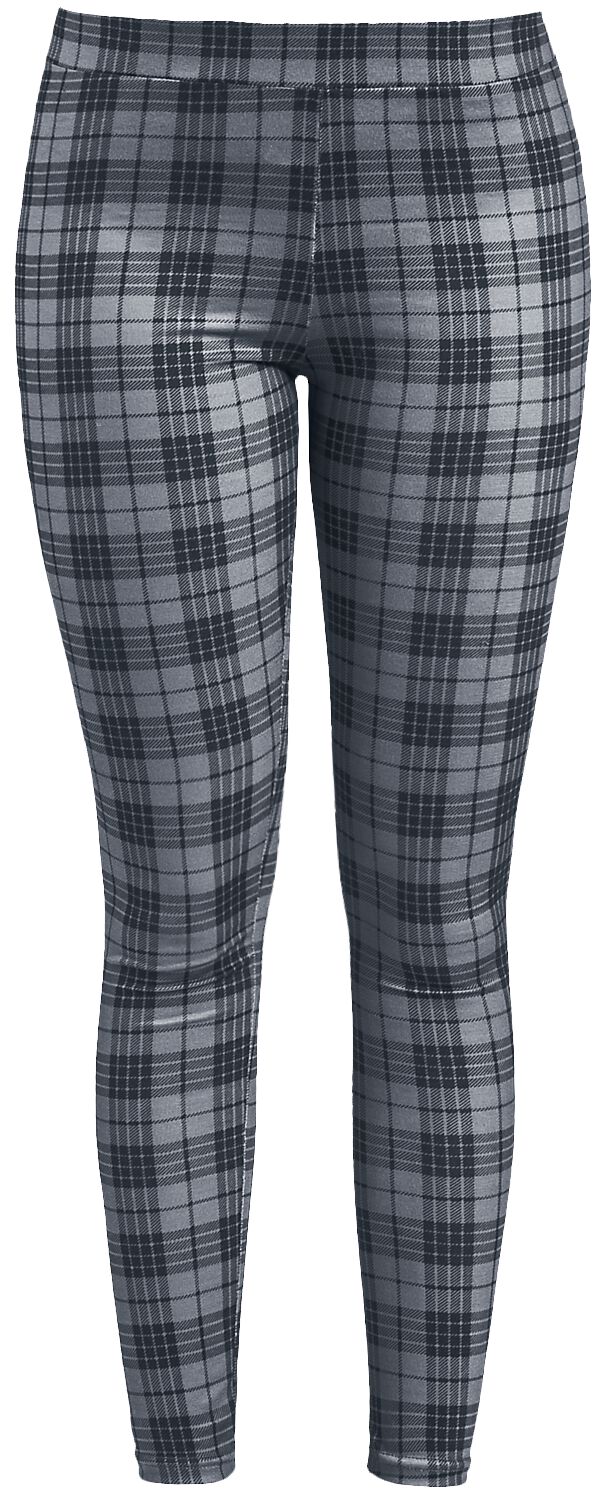 Forplay Leggings - Checkered Leggings - S bis 4XL - für Damen - Größe 3XL - schwarz/grau von Forplay