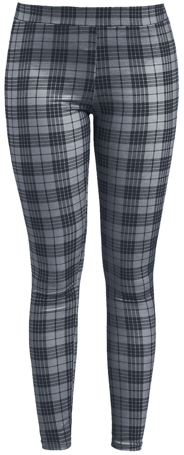 Forplay Leggings - Checkered Leggings - S bis 4XL - für Damen - Größe M - schwarz/grau von Forplay