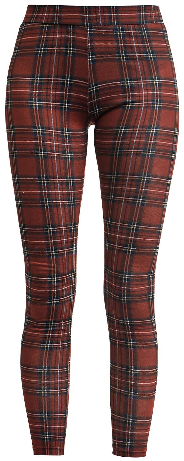 Forplay Leggings - Karierte Leggings - S bis XXL - für Damen - Größe XXL - rot Forplay Leggings - Karierte Leggings - S bis XXL - für Damen - Größe XXL - rot von Forplay