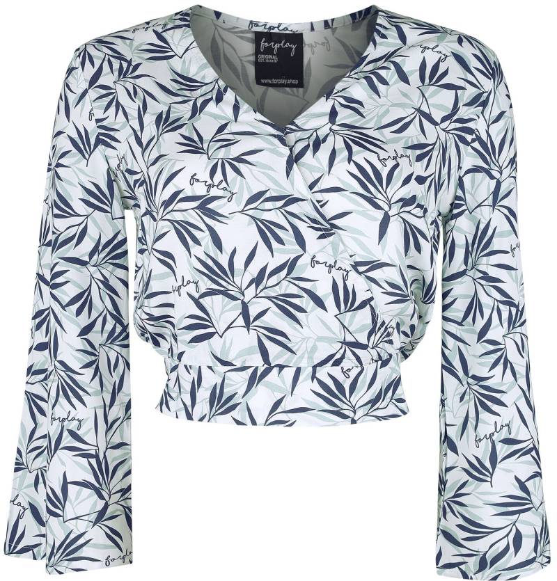 Forplay Maya Langarmhemd blau in 3XL von Forplay