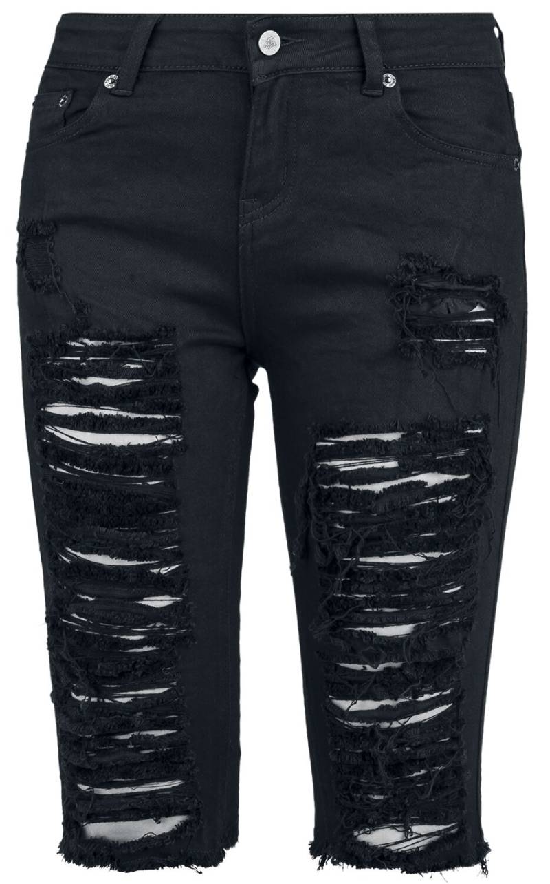 Forplay Short - Destroyed Shorts - 27 bis 34 - für Damen - Größe 30 - schwarz Forplay Short - Destroyed Shorts - 27 bis 34 - für Damen - Größe 30 - schwarz von Forplay