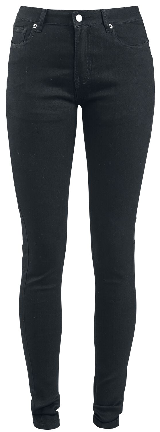 Forplay Super Stretch Skinny Jeans schwarz in W26L32 von Forplay