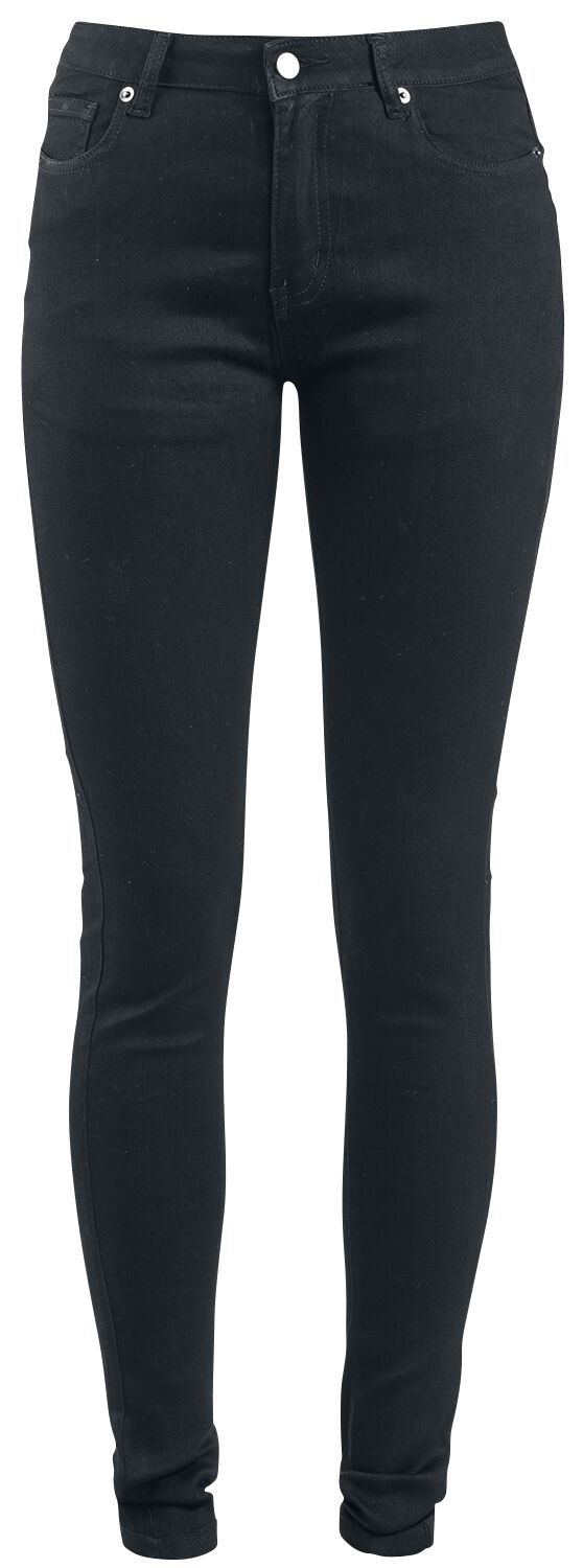 Forplay Super Stretch Skinny Jeans schwarz in W29L34 von Forplay