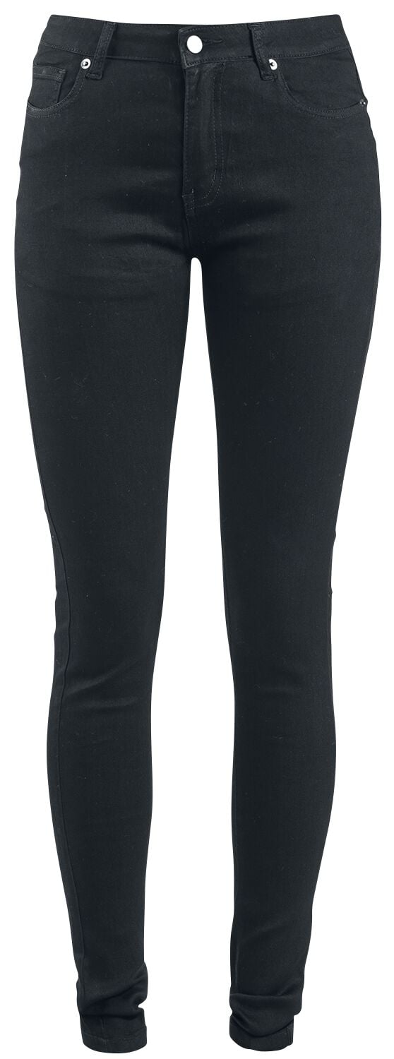 Forplay Super Stretch Skinny Jeans schwarz in W30L34 von Forplay