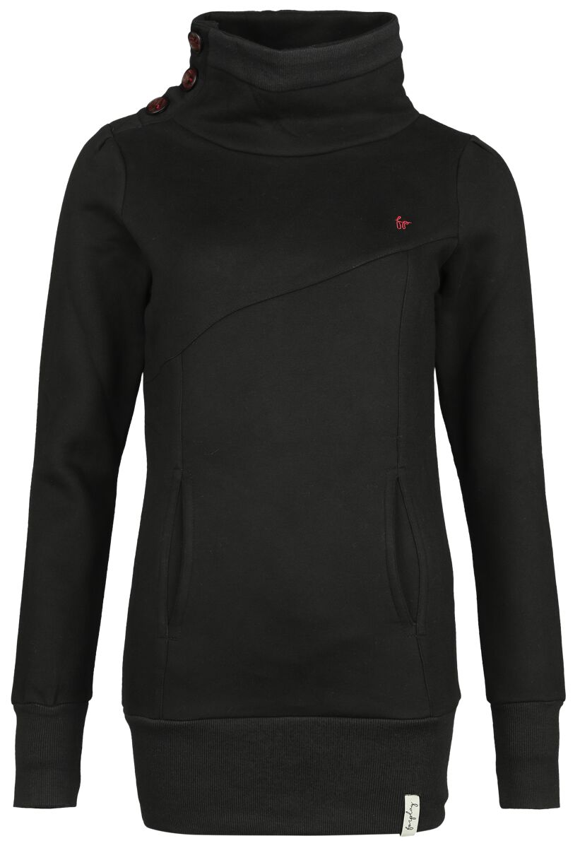 Forplay Sweatshirt - Cora - S bis L - für Damen - Größe S - schwarz von Forplay