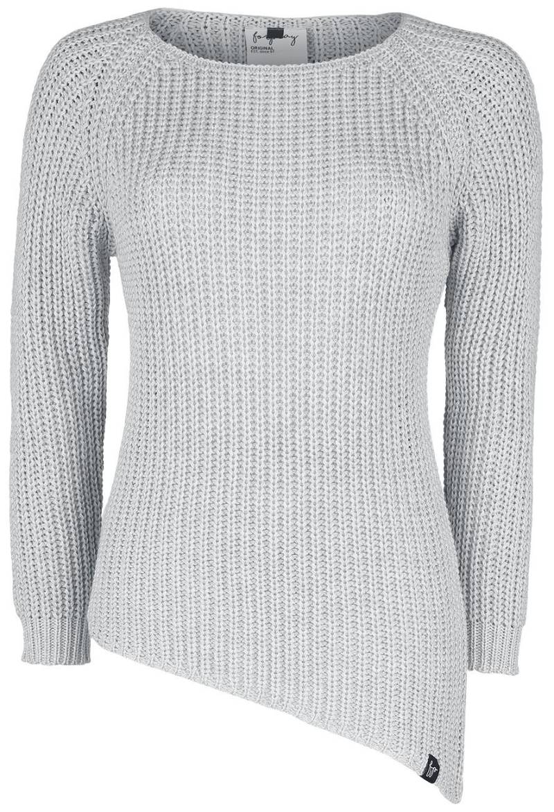 Forplay Sweatshirt - Freda - S bis XXL - für Damen - Größe M - grau meliert von Forplay