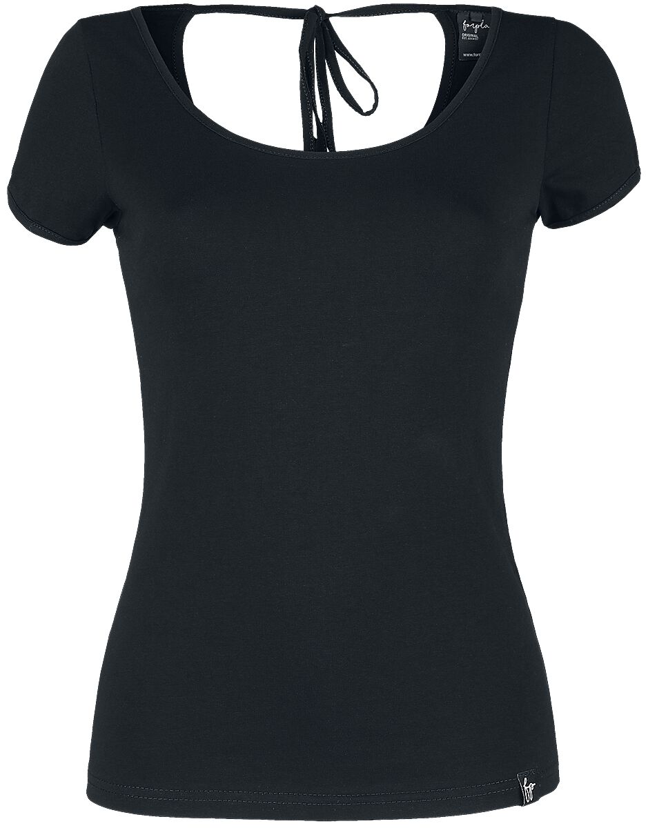 Forplay T-Shirt - Alicia - S bis XXL - für Damen - Größe S - schwarz von Forplay
