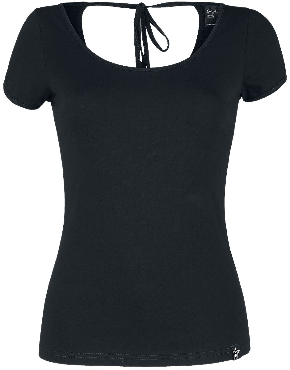 Forplay T-Shirt - Alicia - S bis 3XL - für Damen - Größe XL - schwarz von Forplay