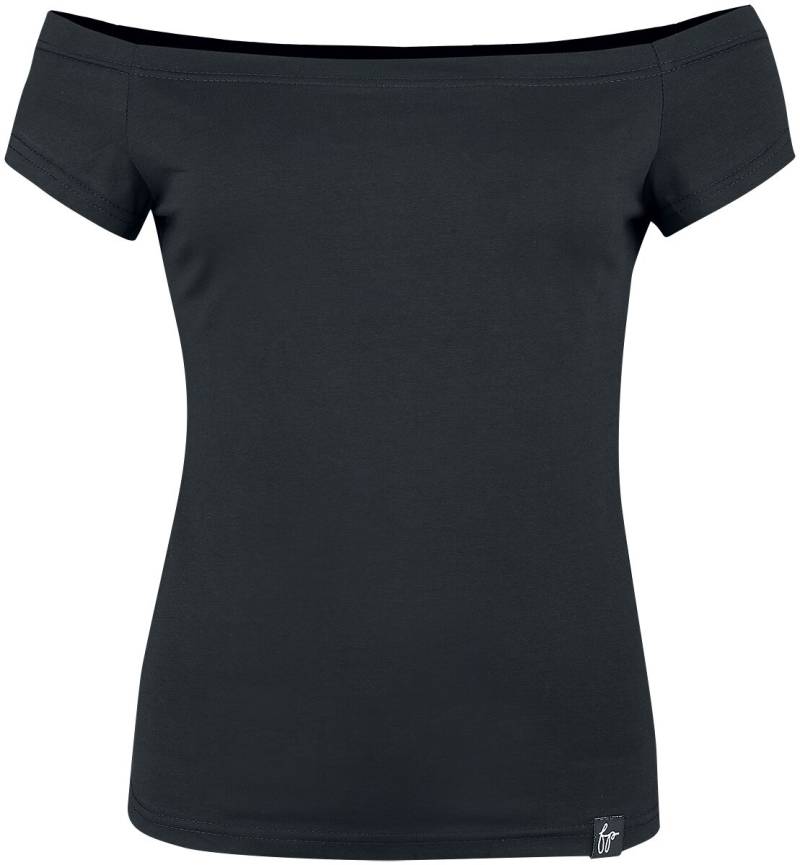 Forplay T-Shirt - Fran - S bis XL - für Damen - Größe L - schwarz von Forplay