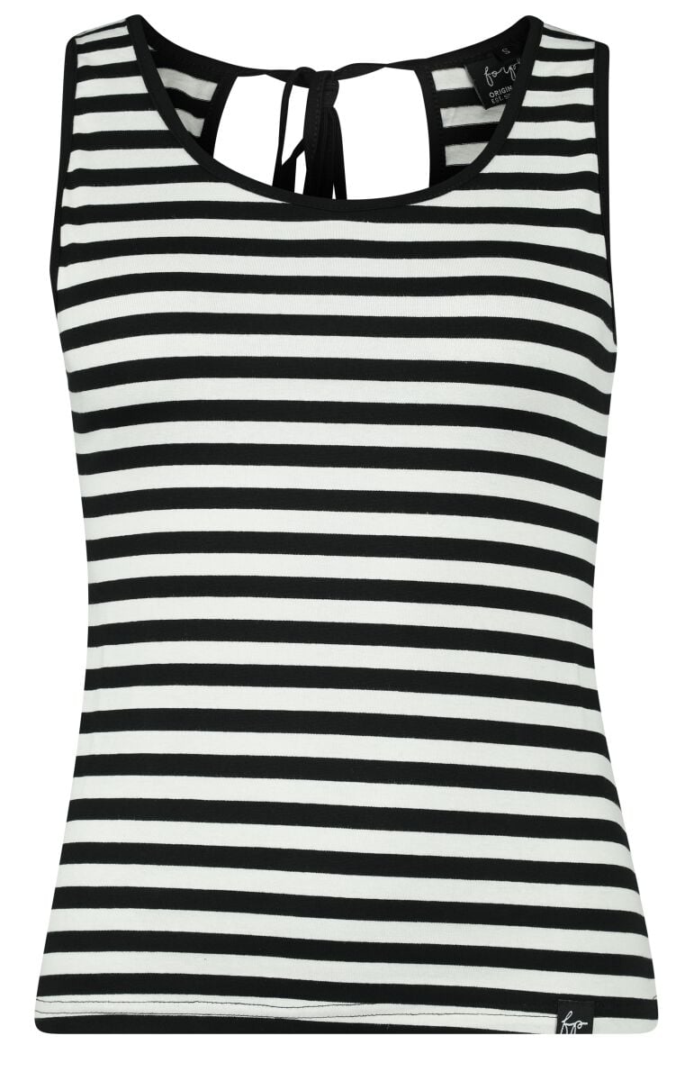 Forplay Top - ALICE - S bis XXL - für Damen - Größe L - schwarz/weiß Forplay Top - ALICE - S bis XXL - für Damen - Größe L - schwarz/weiß von Forplay
