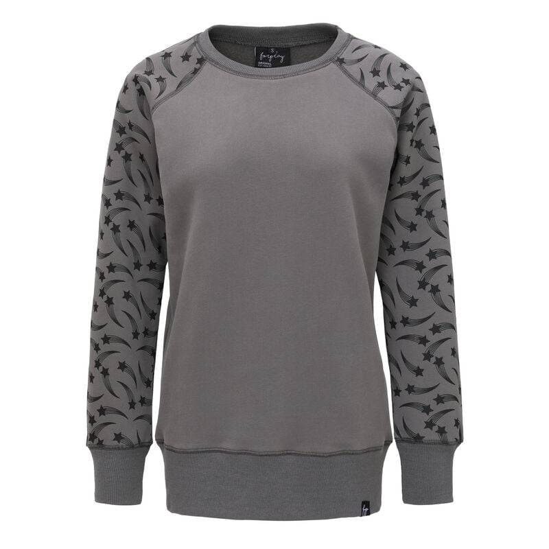 Forplay Yuki Sweatshirt grau schwarz in XL von Forplay