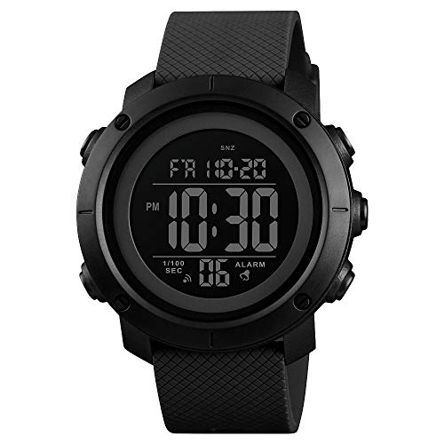 Forrader Herren Sportuhr Outdoor 50M Wasserdicht Großes Gesicht Mode LED Sport Armbanduhr Casual Leuchtende Stoppuhr Alarm Einfache Armee Uhr, schwarz / schwarz, Gurt Forrader Herren Sportuhr Outdoor 50M Wasserdicht Großes Gesicht Mode LED Sport Armbanduhr Casual Leuchtende Stoppuhr Alarm Einfache Armee Uhr, schwarz / schwarz, Gurt von Forrader
