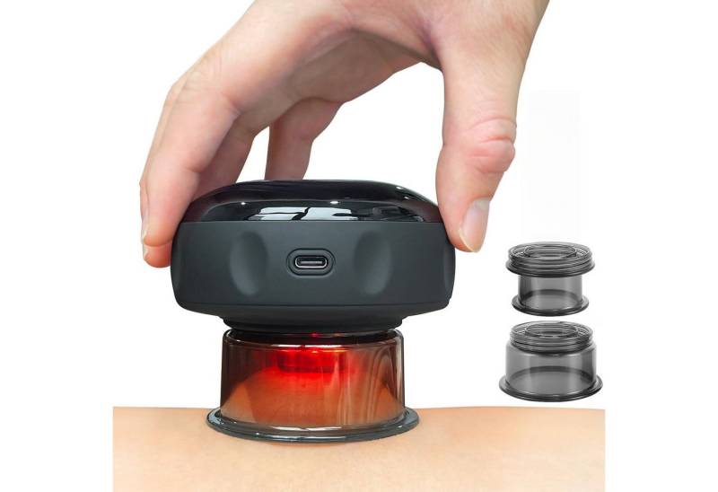 Forrlite Gesichtsmassagegerät Massagegerät Schröpfen Set,Vakuum-Massager von Forrlite