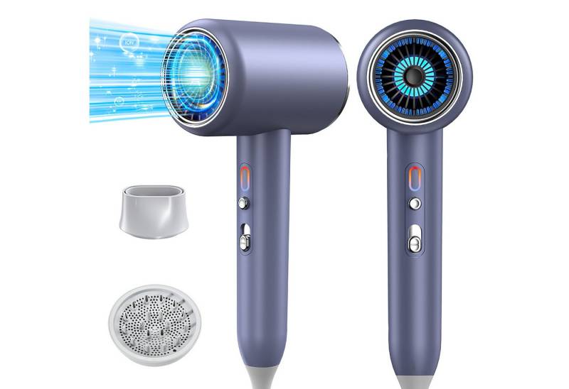 Forrlite Haartrockner Haartrockner Föhn Ionen 2400W,Anti-Spliss mit Kaltluft Modus, 2400 W, (25m/S, 3 Stylingaufsätze, angereichert mit Keratin und, Mandelöl, Ionenpflege - Anti Frizz, langlebiger AC-Motor) Forrlite Haartrockner Haartrockner Föhn Ionen 2400W,Anti-Spliss mit Kaltluft Modus, 2400 W, (25m/S, 3 Stylingaufsätze, angereichert mit Keratin und, Mandelöl, Ionenpflege - Anti Frizz, langlebiger AC-Motor) von Forrlite