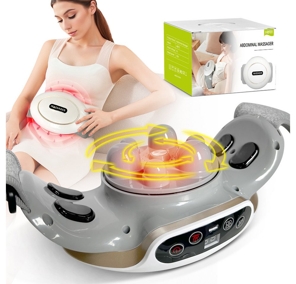 Forrlite Massagegerät Bauchmassagegerät Massagegerät mit Wärmefunktion zur Ganzkörpermassage, Elektrische Rückenmassagegeräte, Nackenmassagegeräte, Geschenke für Männer Frauen von Forrlite