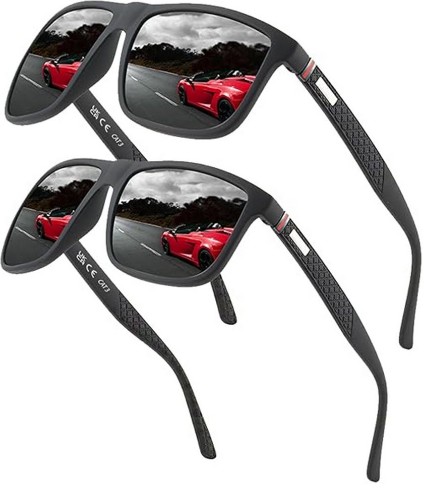 Forrlite Sonnenbrille Polarisierte Sonnenbrille Herren/Damen,Vintage/Klassisch/Elegant (Brillengestell,HD-Pilotobjektive, Golf/Fahren/Angeln/Reisebrille/Outdoor-Sportarten Mode Sonnenbrille) von Forrlite