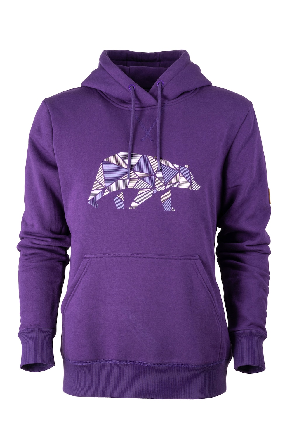 Große Größen FORSBERG Bear Hoodie, Herren, lila, Größe: XL, Baumwolle/Polyester, Forsberg von Forsberg