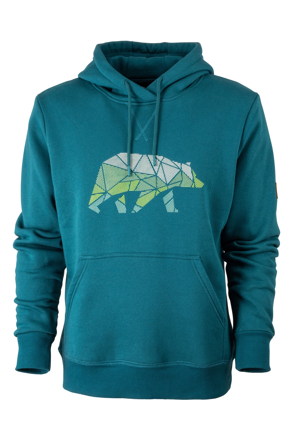 Große Größen FORSBERG Bear Hoodie, Herren, türkis, Größe: 3XL, Baumwolle/Polyester, Forsberg von Forsberg