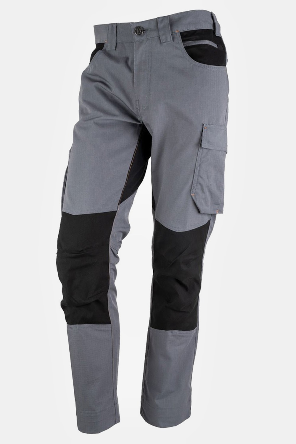 Große Größen FORSBERG Braxa Arbeitshose mit Stretchzonen und Cordura®, Herren, grau, Größe: 46, Polyester/Baumwolle, Forsberg von Forsberg