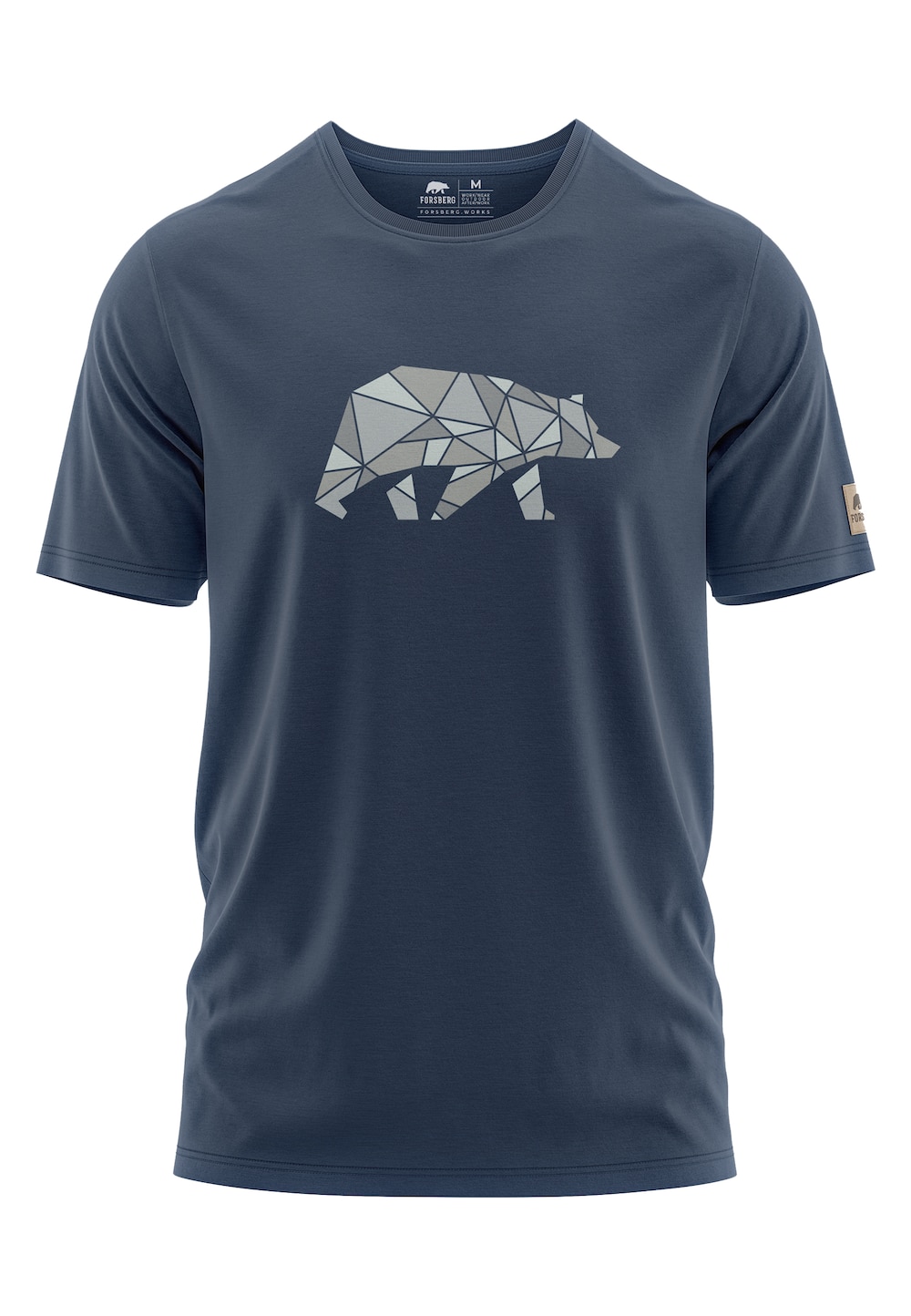 Große Größen FORSBERG Espenson T-Shirt, Herren, blau, Größe: 3XL, Baumwolle, Forsberg von Forsberg