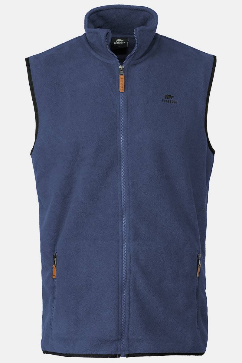 Große Größen FORSBERG Vardir Fleeceweste, Herren, blau, Größe: 4XL, Polyester, Forsberg von Forsberg
