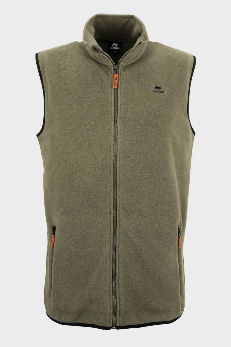 Große Größen FORSBERG Vardir Fleeceweste, Herren, braun, Größe: L, Polyester, Forsberg von Forsberg