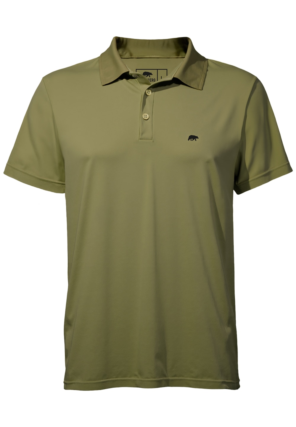 Große Größen Funktions-Poloshirt, Herren, braun, Größe: L, Polyester, Forsberg von Forsberg
