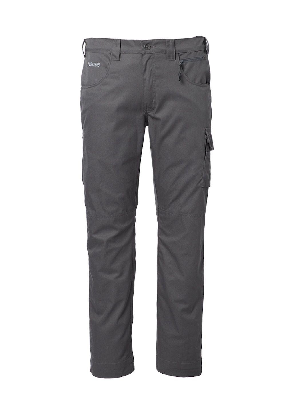 Große Größen Halpa Arbeitshose, Herren, grau, Größe: 54, Polyester/Baumwolle, Forsberg von Forsberg