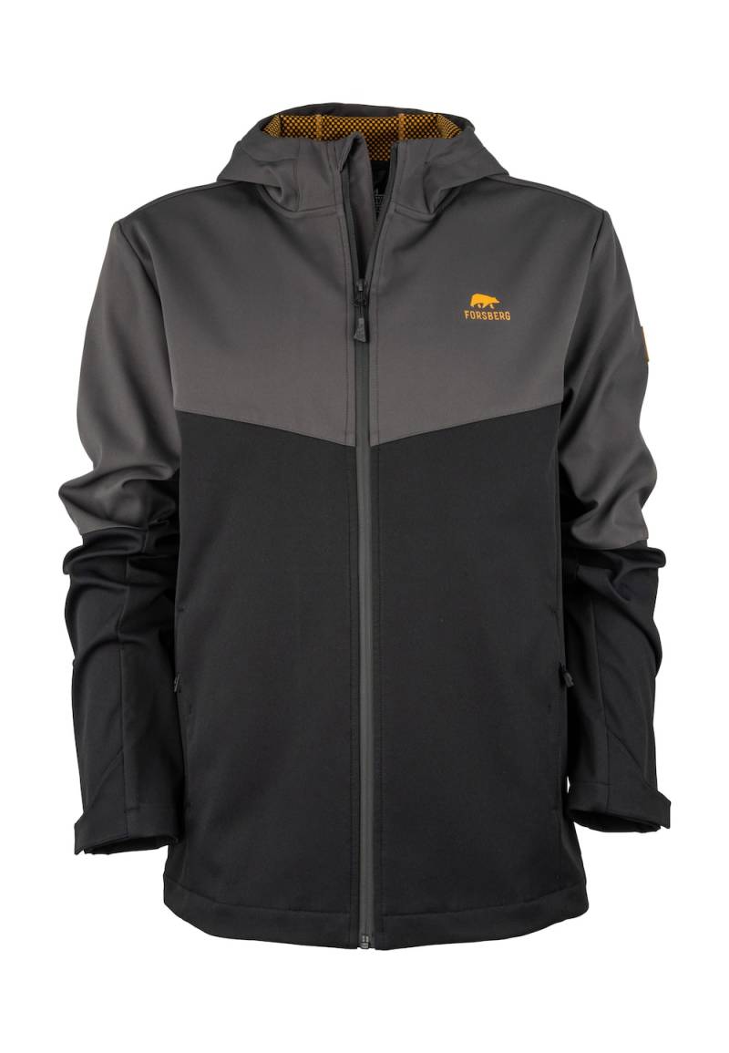 Große Größen Höstrik Funktionsjacke, Herren, schwarz, Größe: XL, Polyester, Forsberg von Forsberg