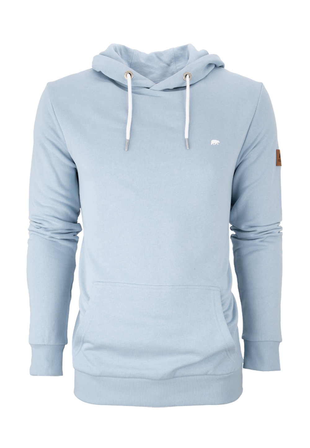 Große Größen Hoodie mit Logo auf Brut und Rücken, Herren, blau, Größe: XXL, Baumwolle, Forsberg von Forsberg