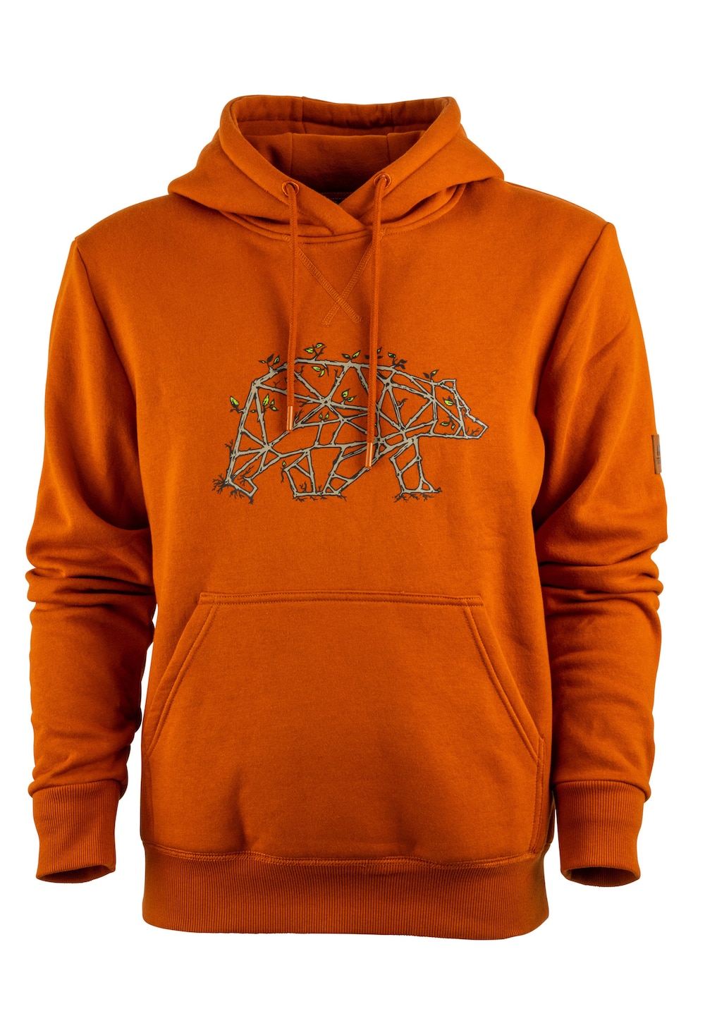 Große Größen Lövson Hoodie, Herren, braun, Größe: 3XL, Baumwolle/Polyester, Forsberg von Forsberg