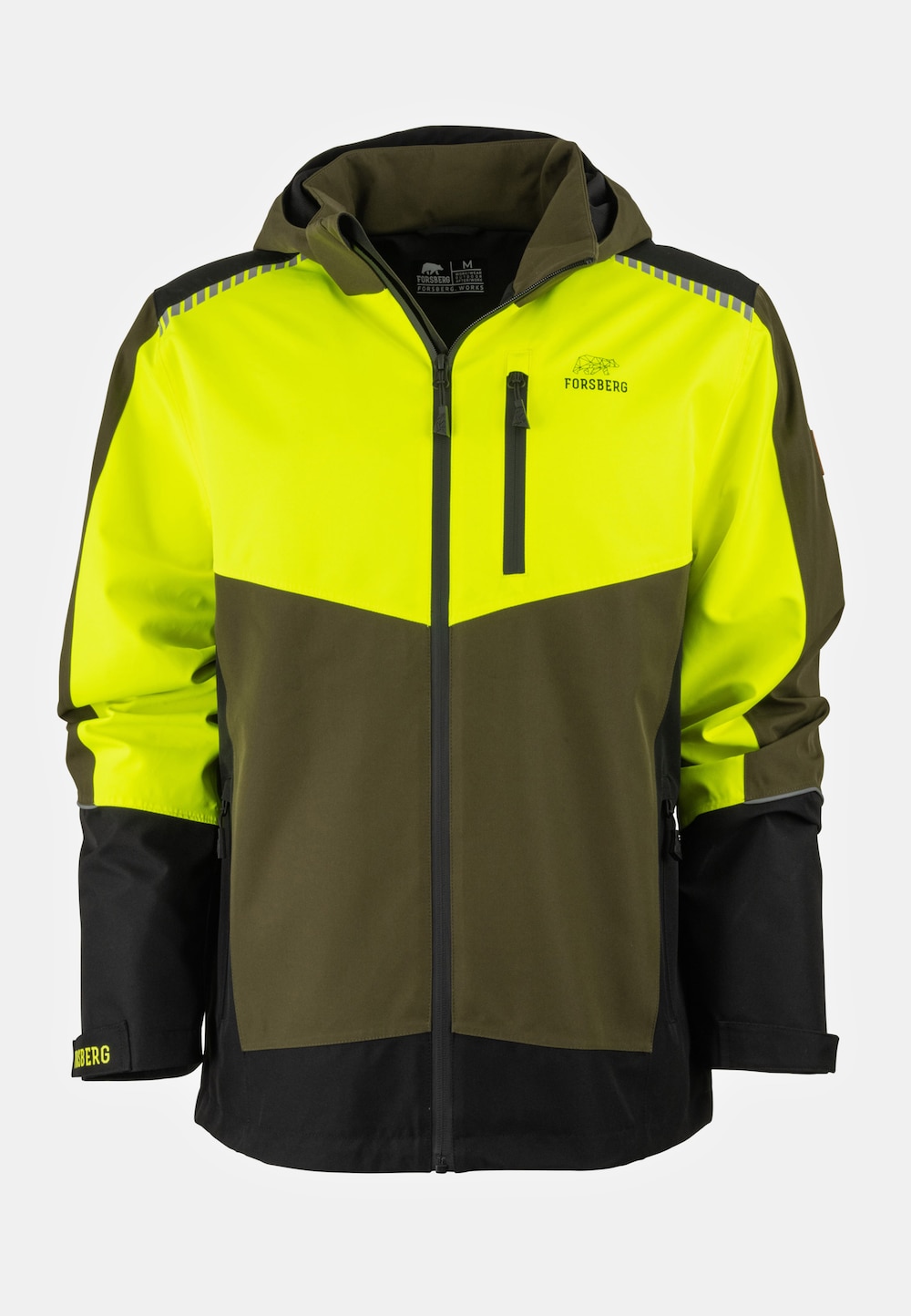 Große Größen Skogar Allwetter-Funktionsjacke, Herren, braun, Größe: XL, Polyester, Forsberg von Forsberg