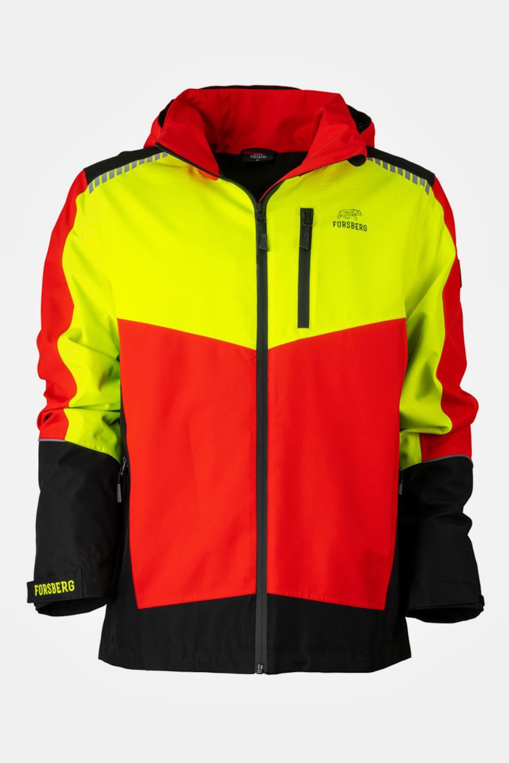 Große Größen Skogar Allwetter-Funktionsjacke, Herren, gelb, Größe: 3XL, Polyester, Forsberg von Forsberg