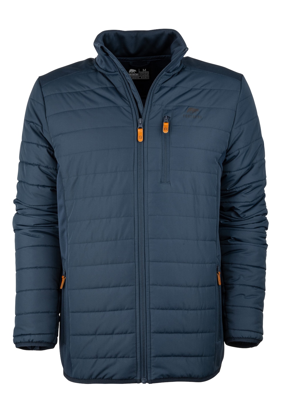 Große Größen Snygge Jacke wattiert, Herren, blau, Größe: XXL, Polyester, Forsberg von Forsberg