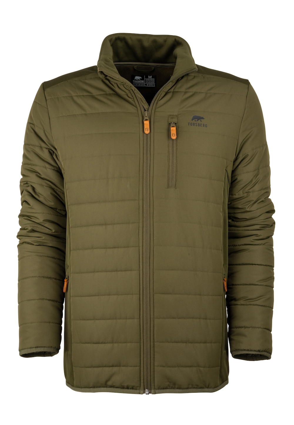 Große Größen Snygge Jacke wattiert, Herren, braun, Größe: 3XL, Polyester, Forsberg von Forsberg
