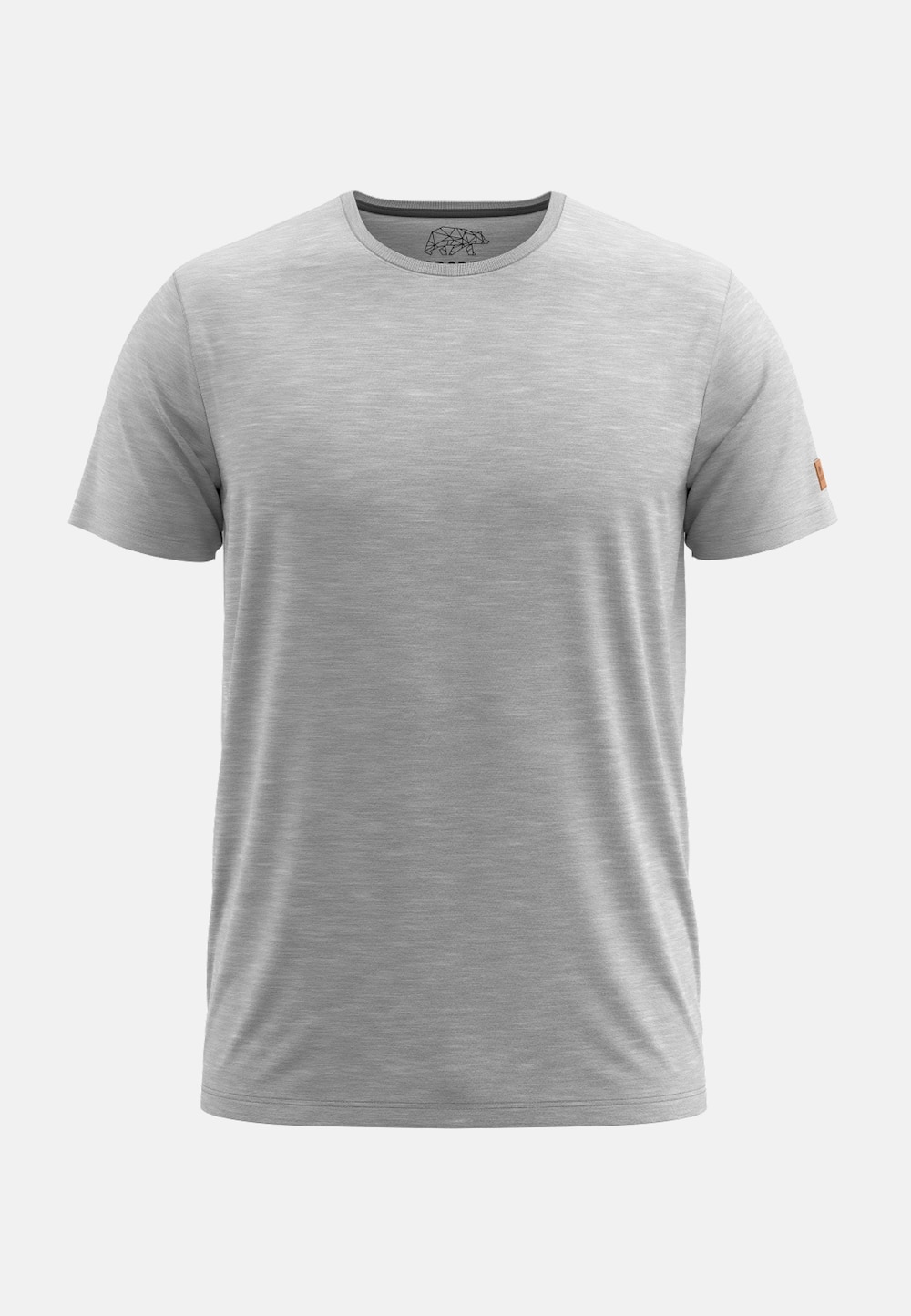Große Größen T-Shirt 1/2 Doppelpack, Herren, grau, Größe: L, Baumwolle/Polyester, Forsberg von Forsberg