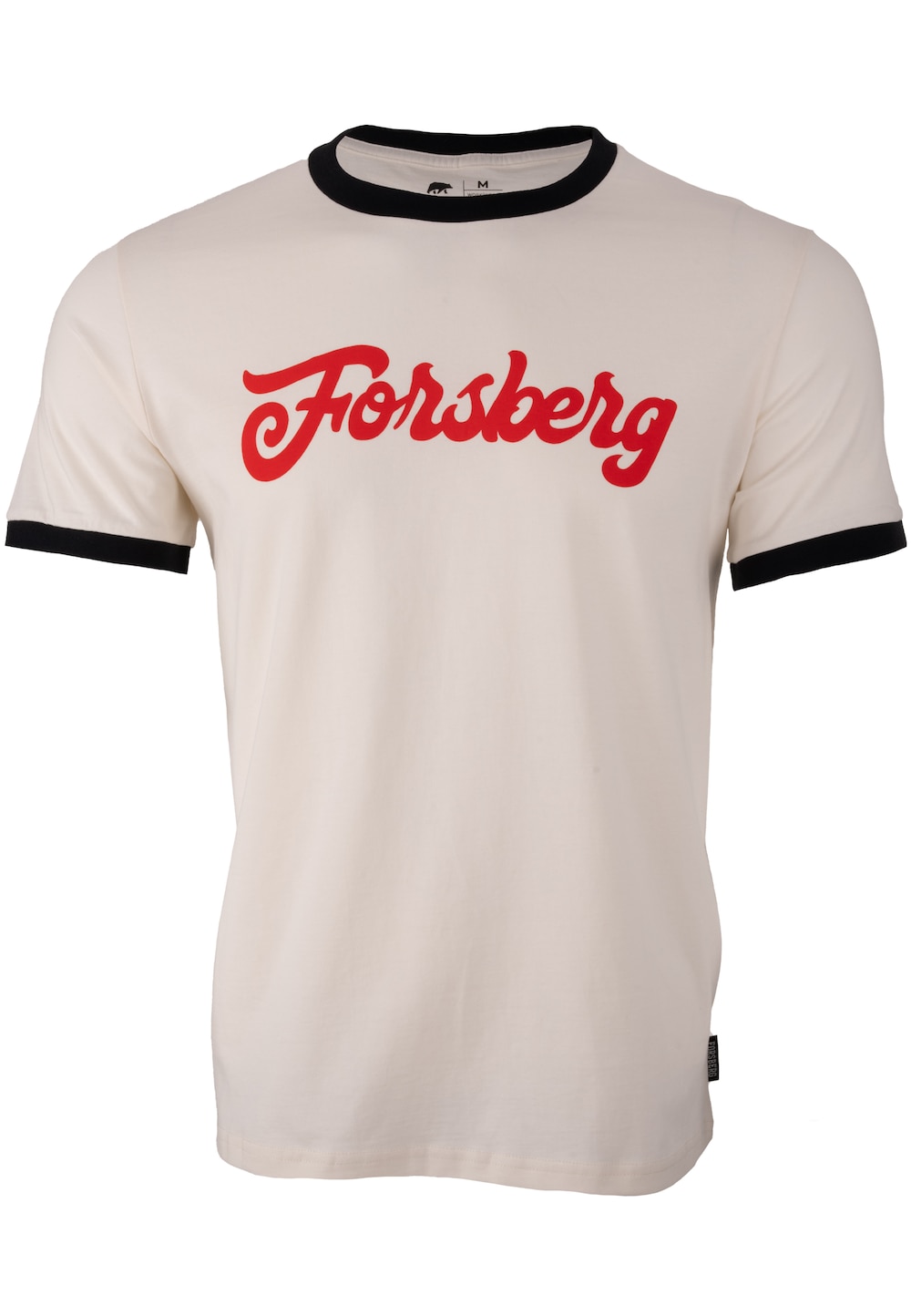 Große Größen T-Shirt mit Vintage Logo, Herren, beige, Größe: XXL, Baumwolle, Forsberg von Forsberg