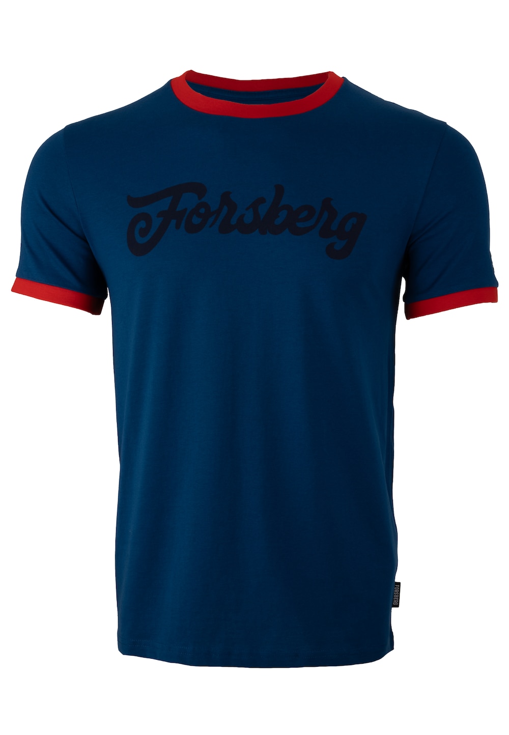 Große Größen T-Shirt mit Vintage Logo, Herren, türkis, Größe: XXL, Baumwolle, Forsberg von Forsberg