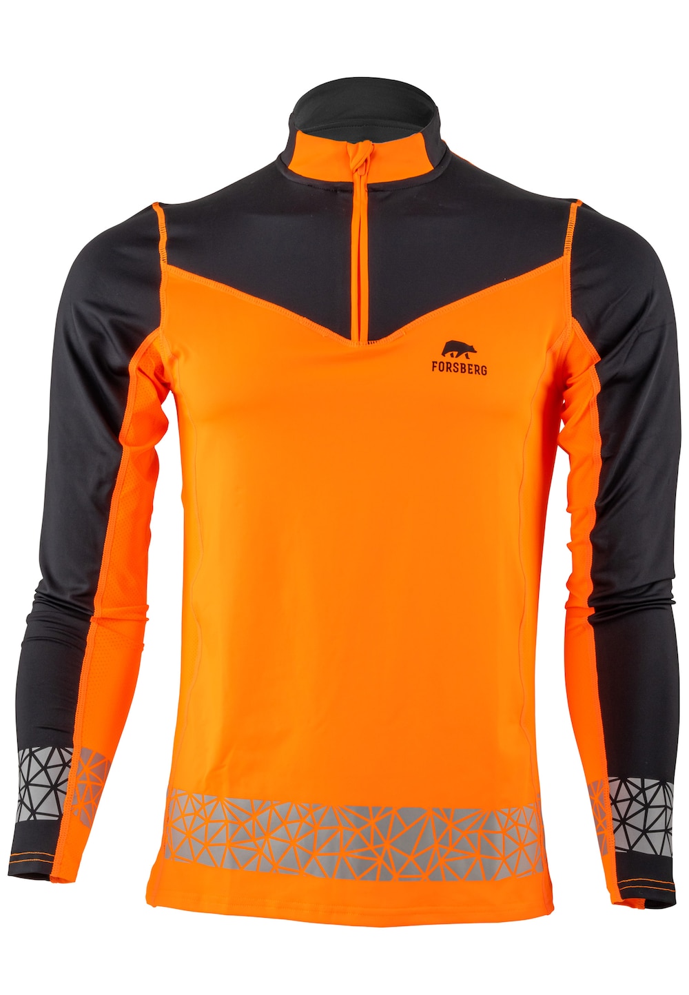 Große Größen Torke Funktions-Longsleeve, Herren, rot, Größe: XXL, Polyester/Elasthan, Forsberg von Forsberg