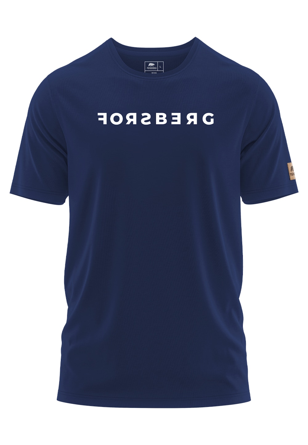 Große Größen Typography T-Shirt, Herren, blau, Größe: 3XL, Baumwolle, Forsberg von Forsberg