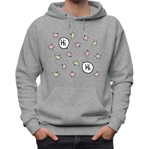 Charlie and Nick Hi Hi Klassisches Unisex Hoodie Sweatshirt für Männer und Frauen 3X-Large von Forsca