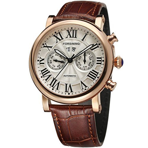 FORSINING Men's Stainless Steel Case Automatic Analogue Display Wrist Watch FSG9407M3R1 FORSINING Men's Stainless Steel Case Automatic Analogue Display Wrist Watch FSG9407M3R1 von FORSINING