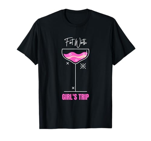 Strandgetränk für Mädchen in Fort Worth, Texas T-Shirt Strandgetränk für Mädchen in Fort Worth, Texas T-Shirt von Fort Worth Girls Trip Vacation Outfit