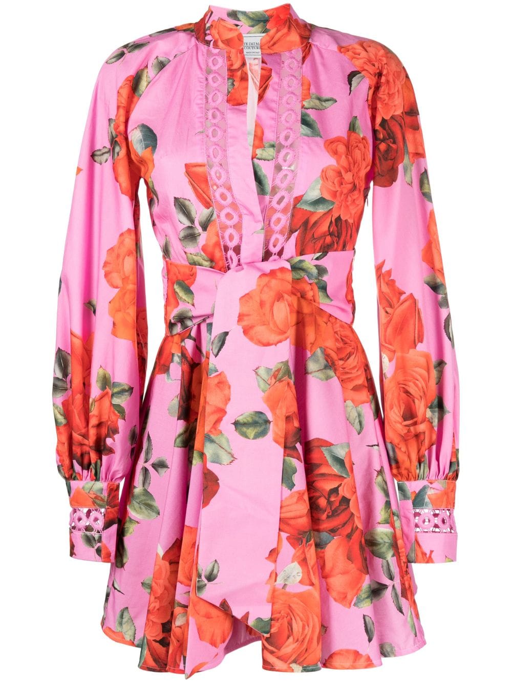 Forte Dei Marmi Couture Kleid mit Blumen-Print - Rosa von Forte Dei Marmi Couture