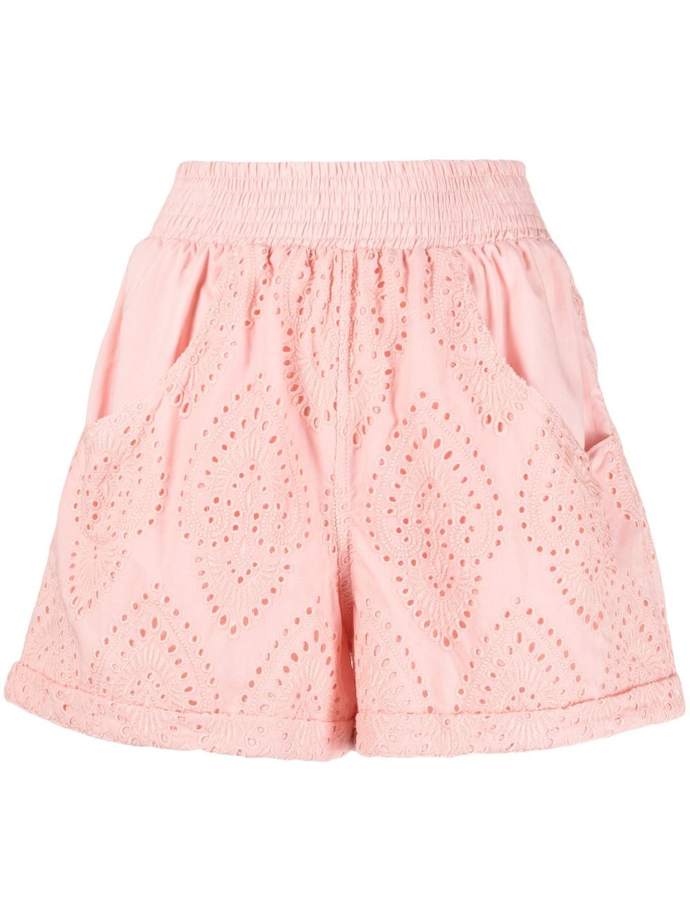 Forte Dei Marmi Couture Shorts mit elastischem Bund - Rosa von Forte Dei Marmi Couture