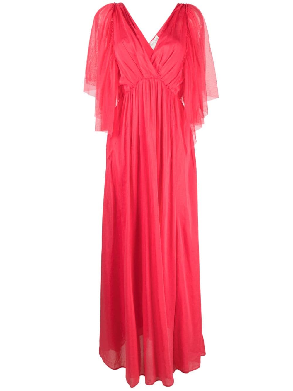 Forte Forte Ausgestelltes Kleid mit V-Ausschnitt - Rosa von Forte Forte