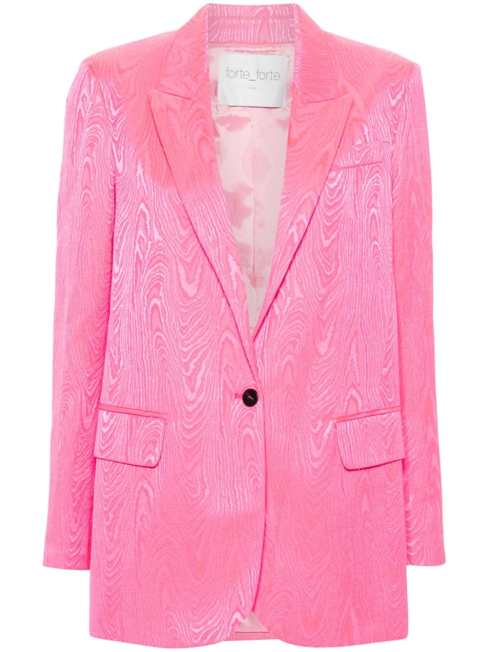 Forte Forte Einreihiger Blazer - Rosa von Forte Forte