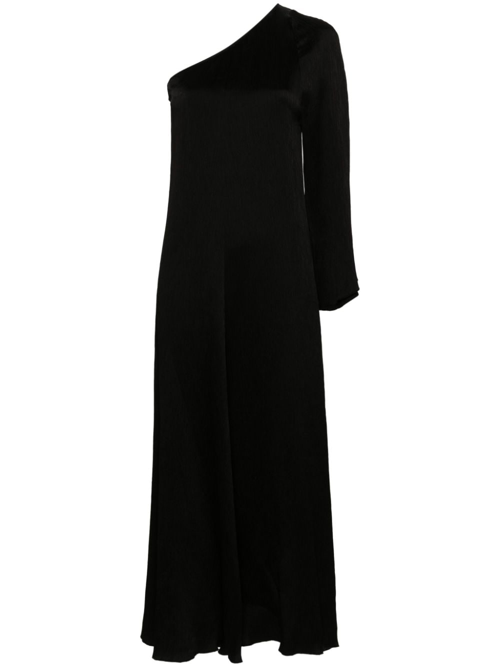 Forte Forte Gerafftes One-Shoulder-Maxikleid - Schwarz von Forte Forte