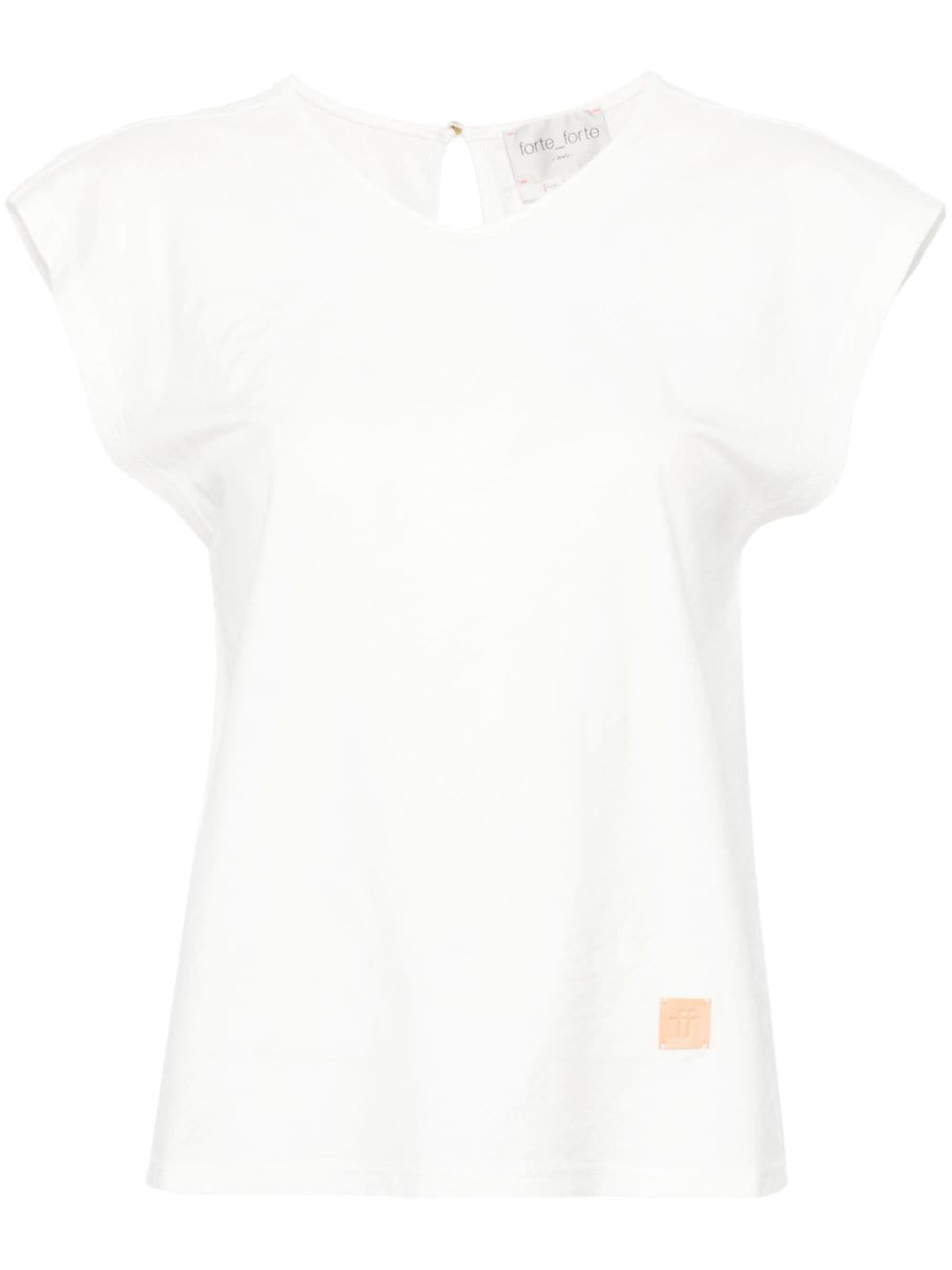 Forte Forte T-Shirt aus Bio-Baumwolle - Weiß von Forte Forte