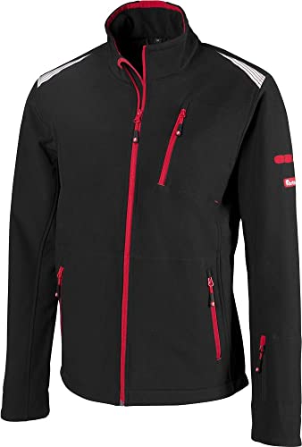 Fortis Herren Jacke 24, schwarz/rot Gr.L von Fortis